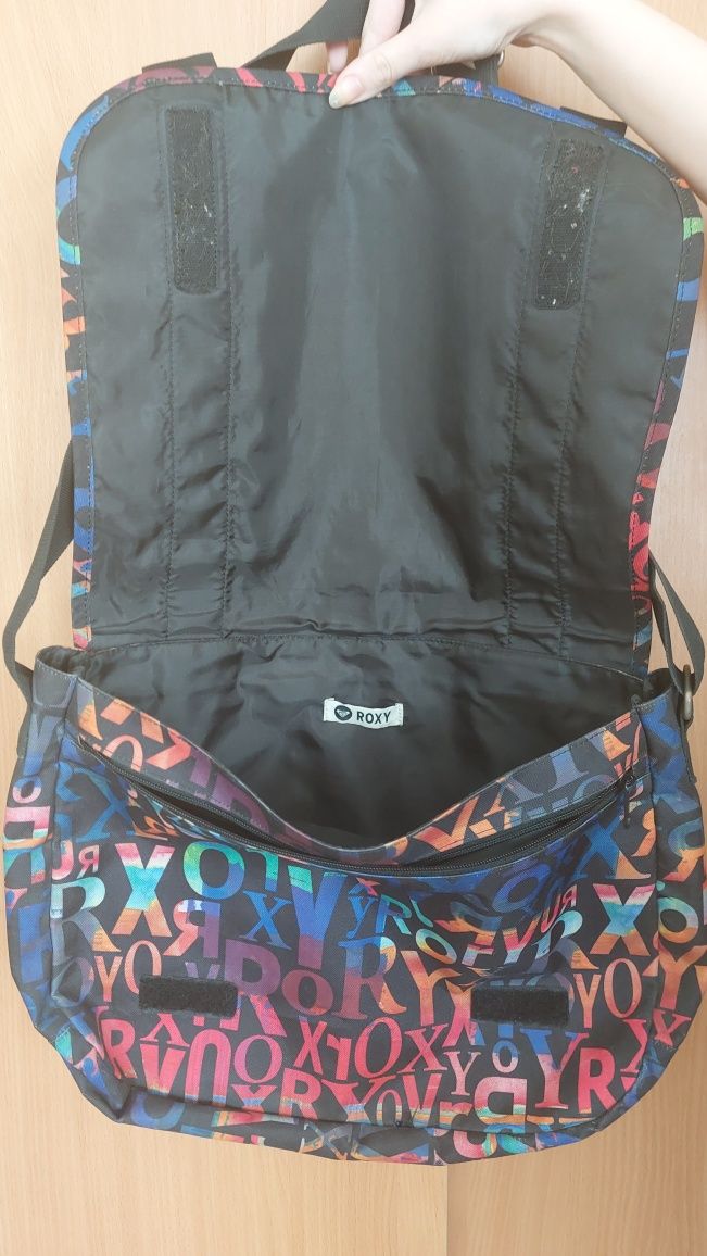 Torba ROXY na ramię, na laptopa, szkoła