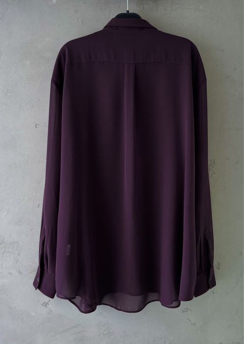 Śliwkowa bluzka ACNE premium koszula mgiełka