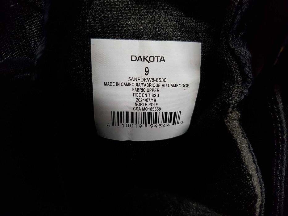 Buty robocze DAKOTA rozm 42 wkł 27 cm S3