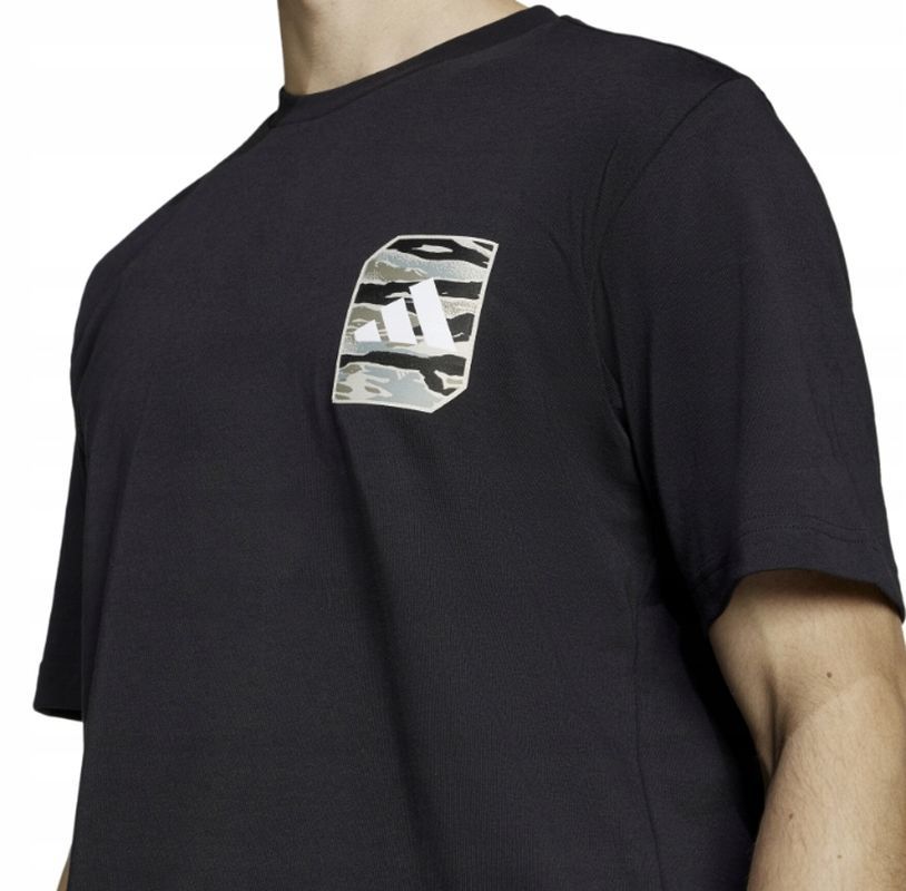 Adidas Wygodna Koszulka Męska Bawełniana T-shirt Camo Wow Graph 4xl