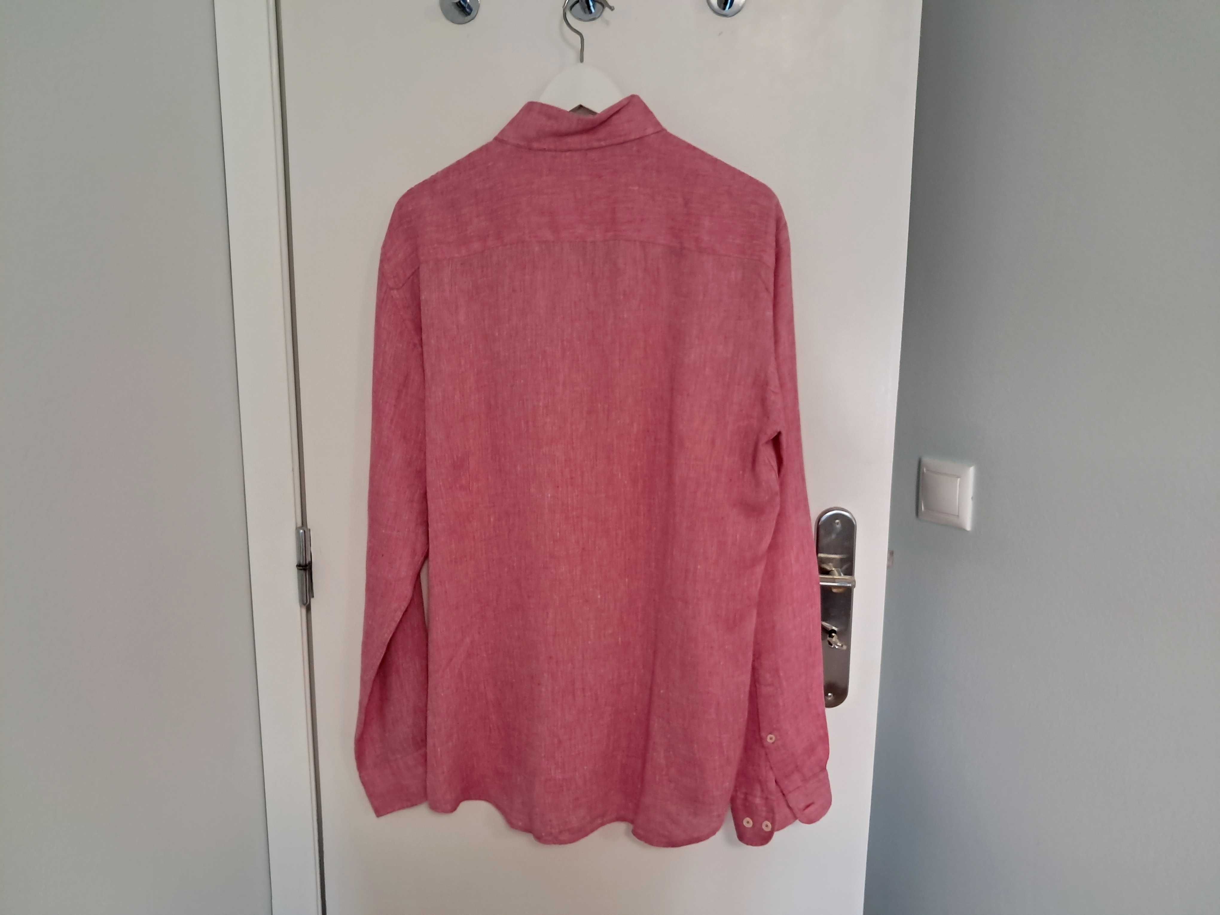 Camisa de Homem em Algodão Egípcio “CAFÉ COTON” / TM Médio / Nova