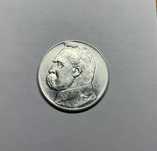 Moneta srebrna II RP 10 złotych Piłsudski z 1936r. B. Ładny