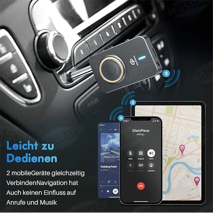 Bluetooth-адаптер AptX , 5.0 GlamPiece Wireless Music Receiver