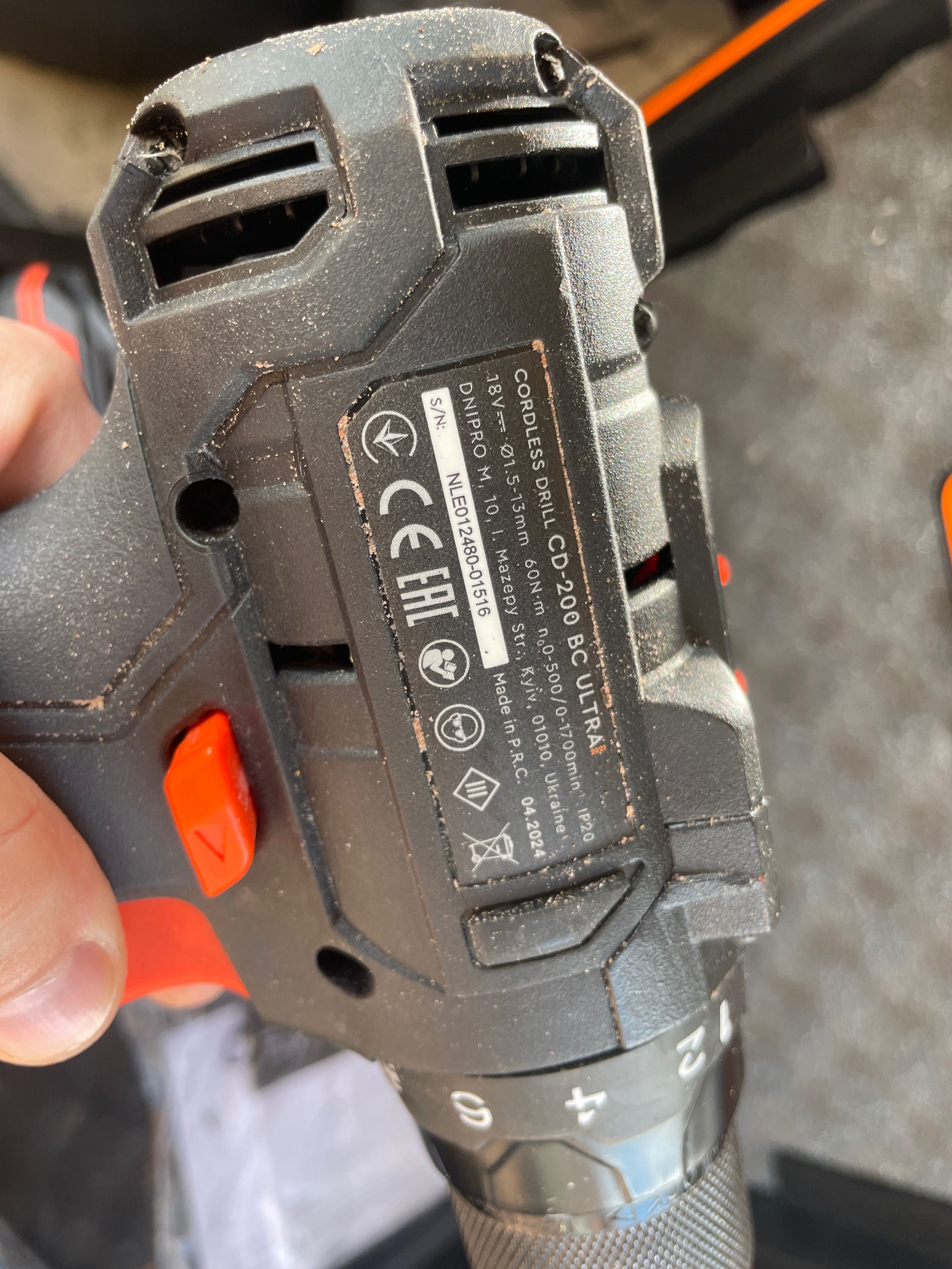 Шуруповерт Дніпро М CD-200BCultra 20v на гарантії