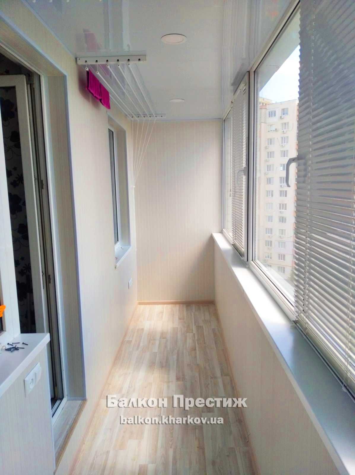 ОБШИВКА, остекление, ремонт балконов Харьков