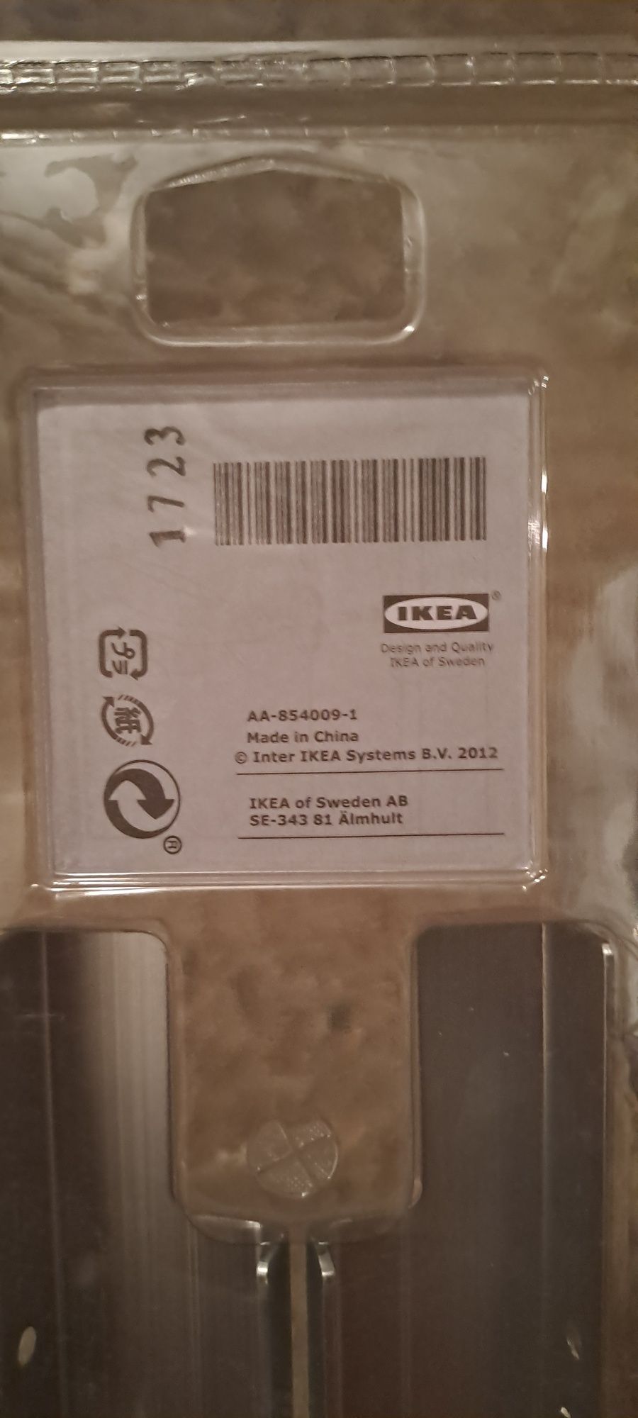 Uchwyt do szafki Ikea aluminium