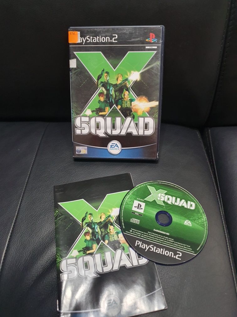 Gra gry ps2 playstation 2 Unikat X Squad od kolekcjonera