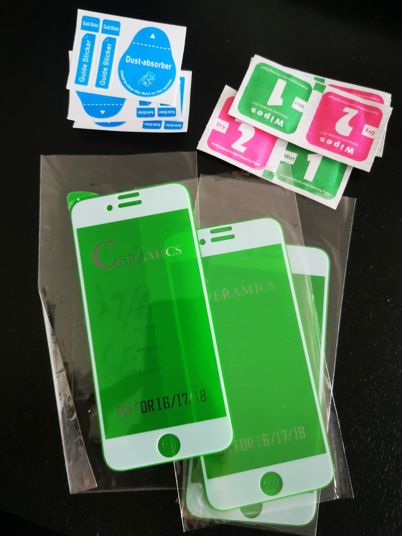Vidro temperado para iphone 7/8/11 e Xiomi 12T