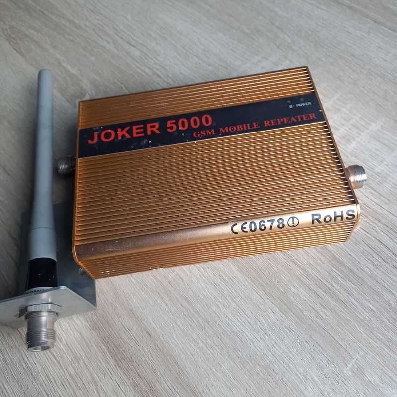 Wzmacniacz zasięgu sygnału GSM JOKER 5000 z anteną