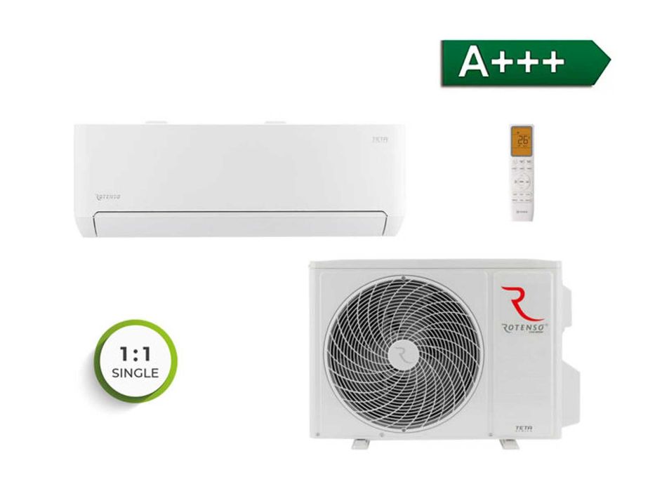 KLIMATYZATOR zestaw Rotenso Teta X 3,5 kW OGRZEWANIE zimą!