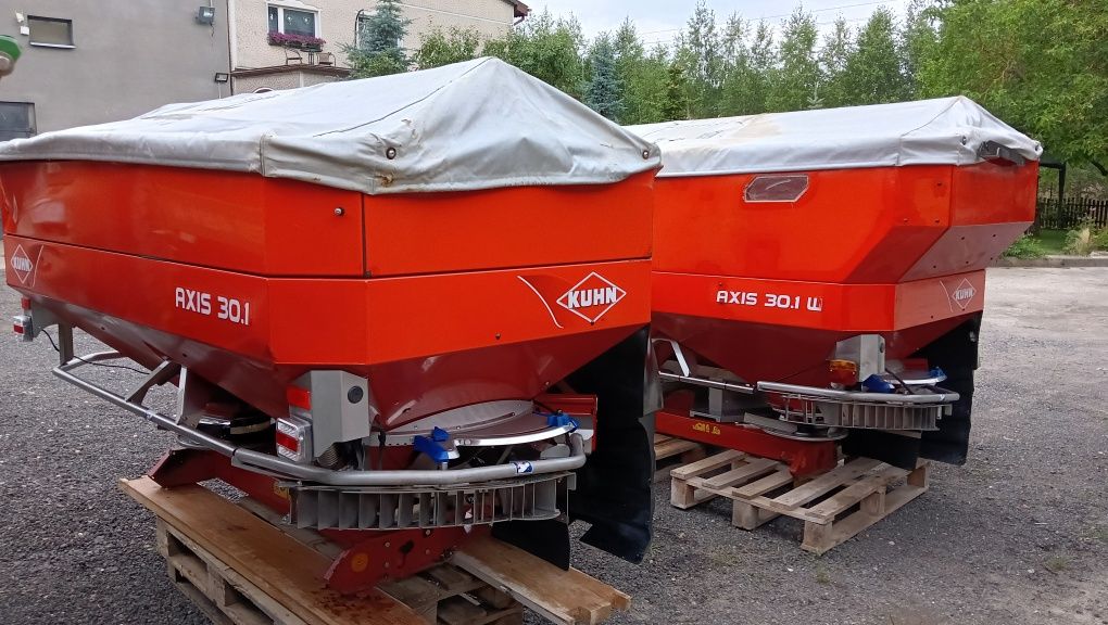 Rozsiewacz nawozów Kuhn Axis 30.1 komputer 2013 TELIMAT rauch