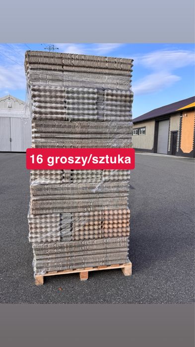 Wytłaczanki 30 szt. na jajka kurze 16gr ,paleta 4200 jak nowe,czyste