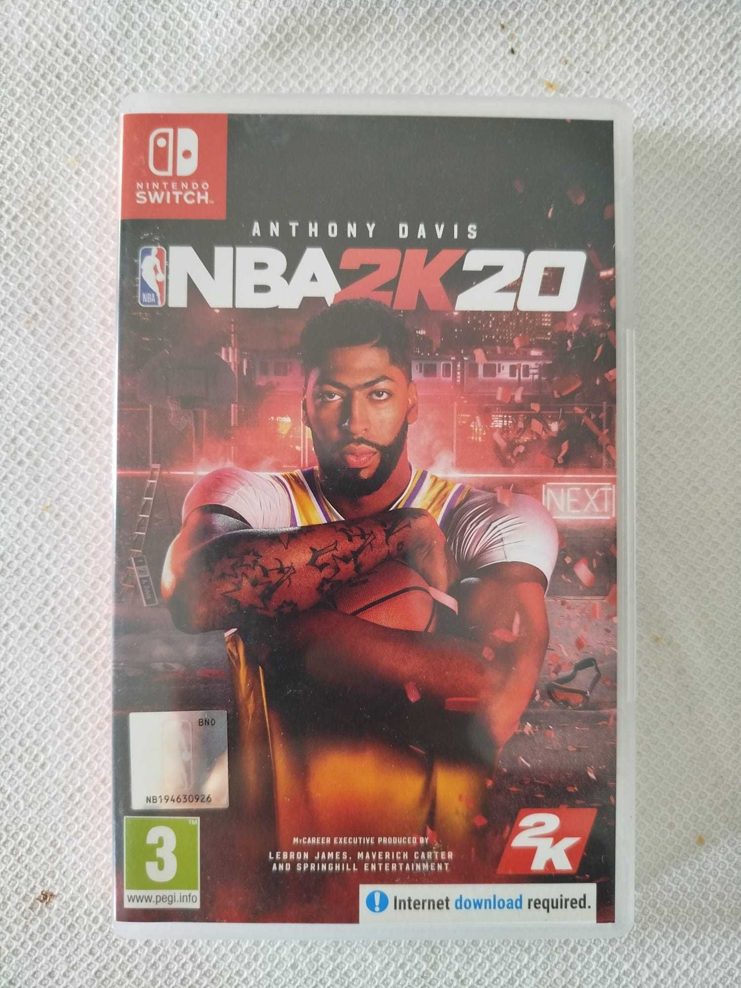 Jogo Nintendo Switch - NBA 2K20