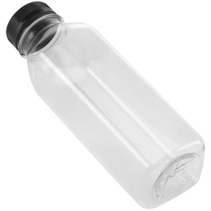 Butelka Butelki PET 500ml 0,5l Z Nakrętką Kwadratowa N38 Fi38 100szt