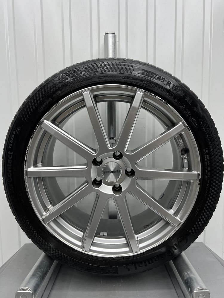 Alufelgi KOMPLET 19 cali 5x112 AEZ Audi Mercedes Skoda VW Seat Zimowe