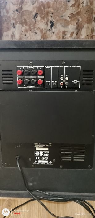 Домашний активный сабвуфер yst-sw300 yamaha