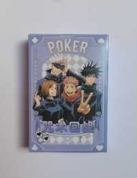 Anime Jujutsu Kaisen - poker, karty do gry w pokera (55 sztuk)