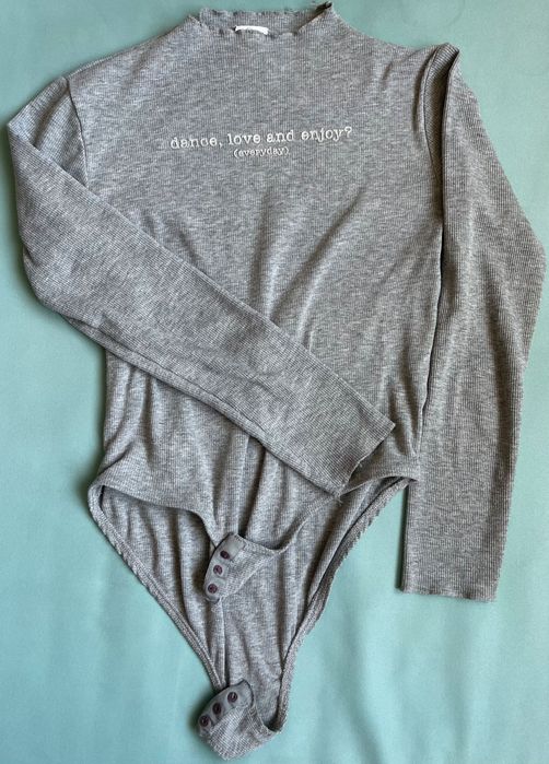 Сірий боді Zara Kids