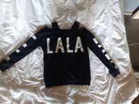 Bluza z napisem "LALA"