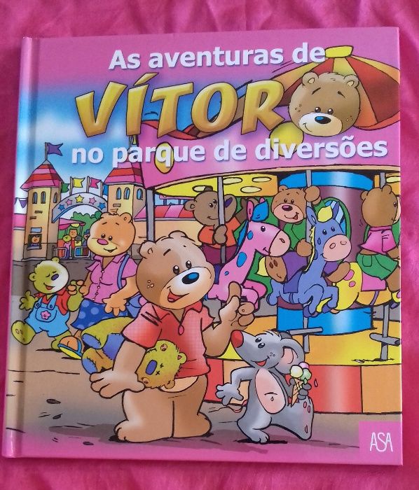 Livro As Aventura de Vítor - Na Floresta (NOVO)