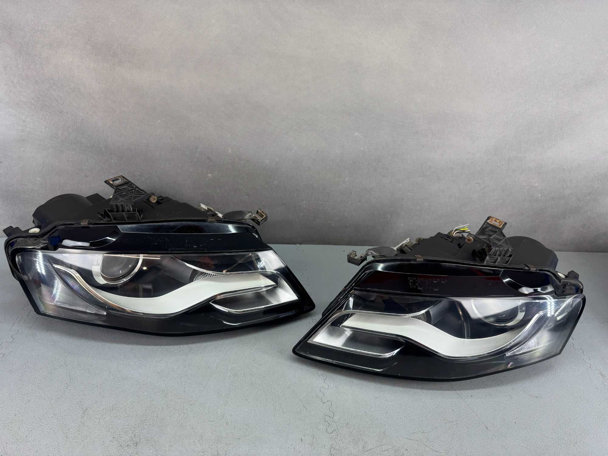 Audi A4 B8 Lampy Przód Przednie Bi-Xenon Komplet Lewa + Prawa EU IGŁA