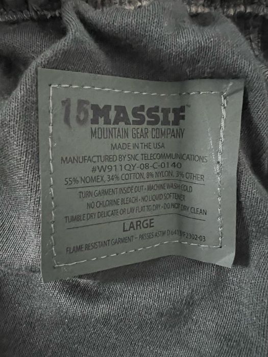 Штани Massif FREE LWOL вогнестійкі US Army армії США