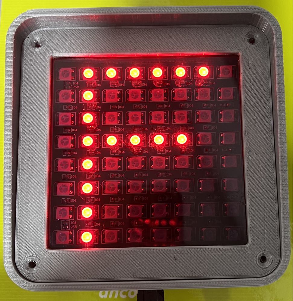 Iflag led sim racing com ímanes