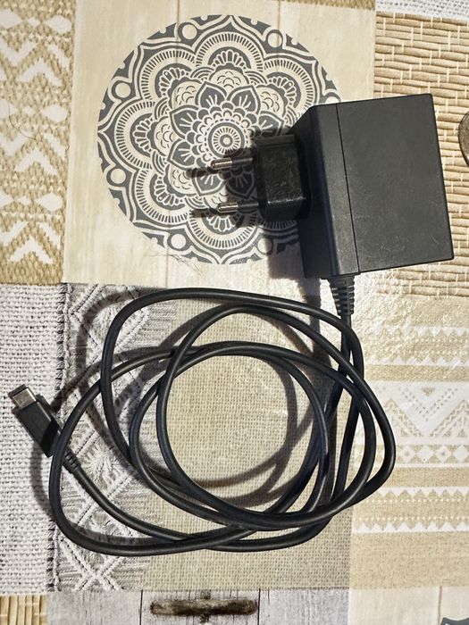 Nintendo Switch OLED (Red-Neon Blue) + 256 Гб карта памʼяті