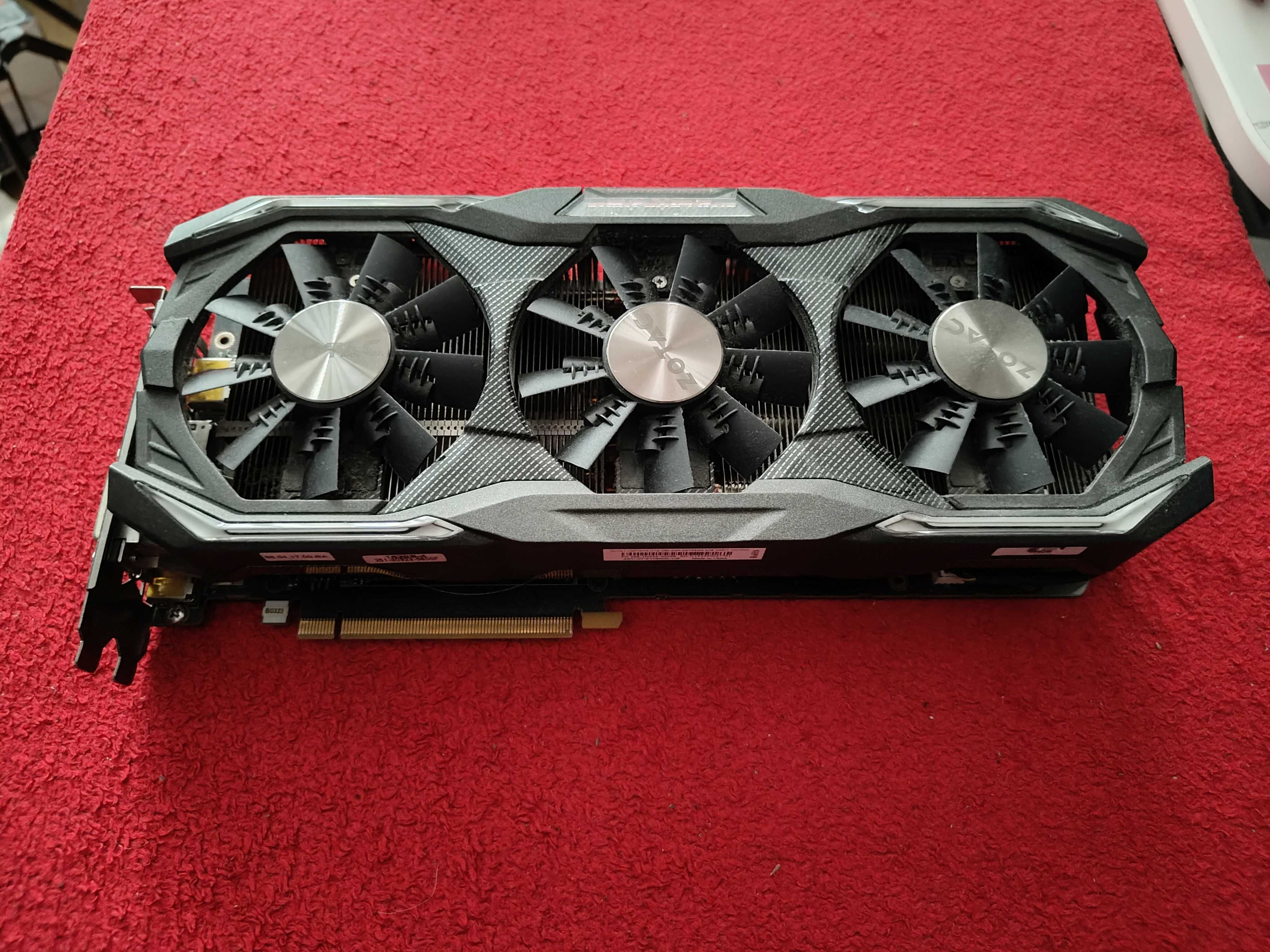 Karta graficzna gtx 1080 Zotac AMP! Extreme Edition