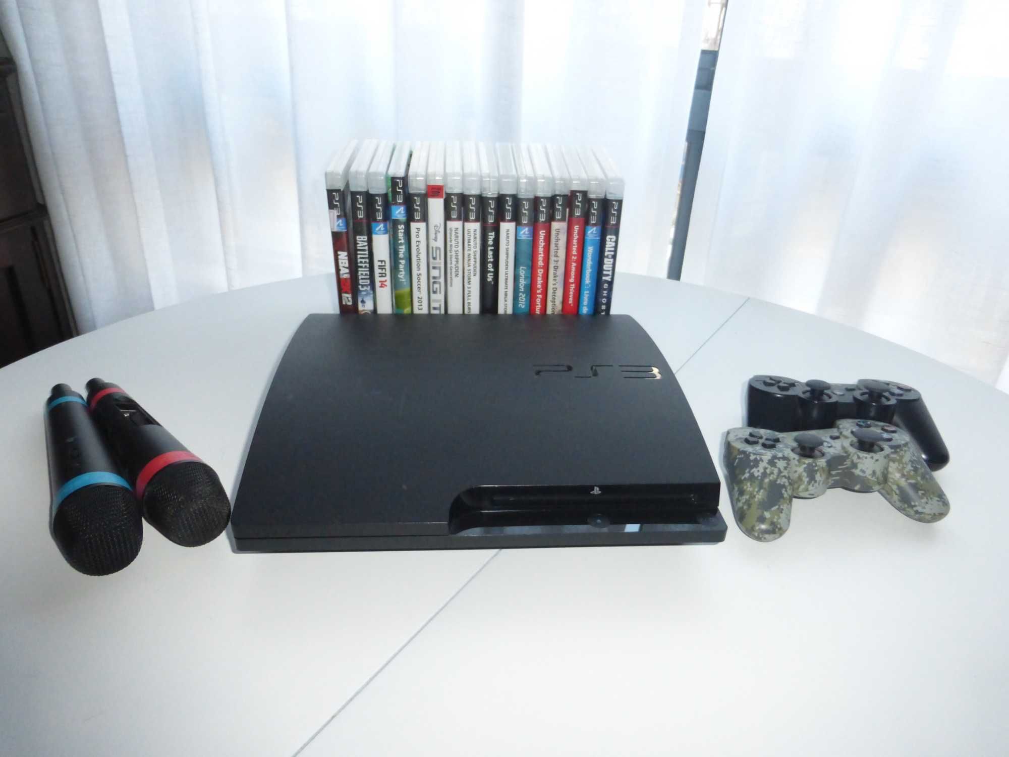 Playstation 3 + Comando e Jogos