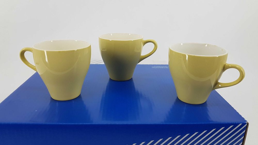 Винтажные кофейные керамические чашки Figgjo Flint Norway 50-60-е года