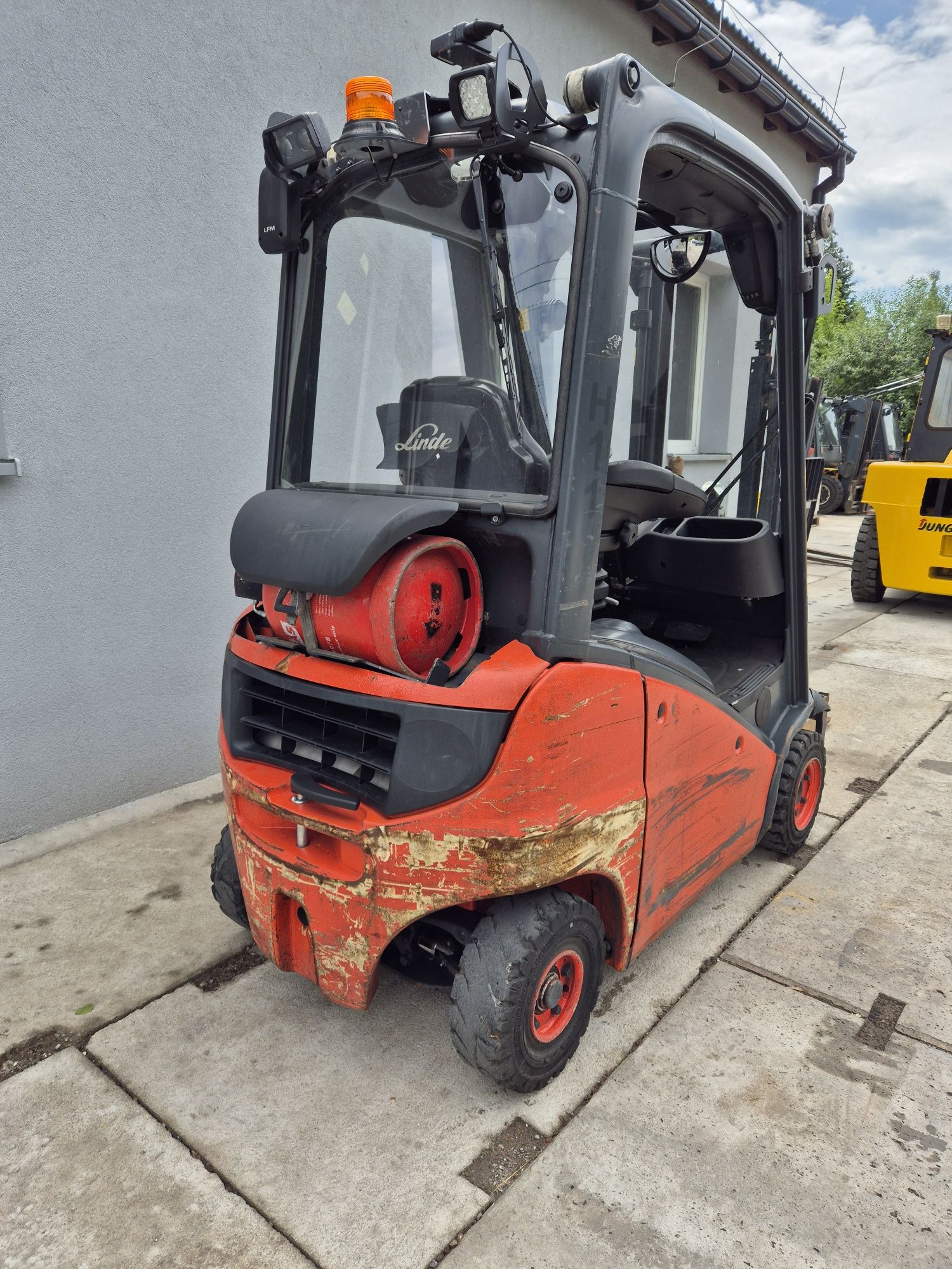 Wózek widłowy Linde H16T-01 wolny skok duplex  2018rok