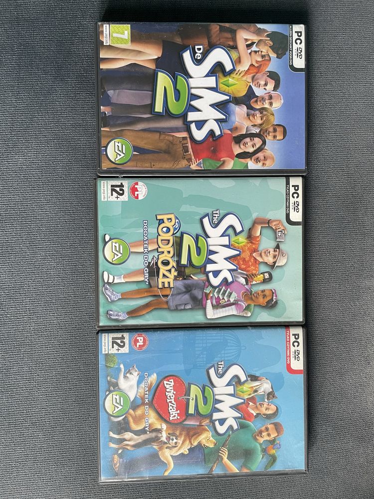Sims 2 plus dwa dodatki
