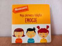 Moja pierwsza książka emocje Montessori