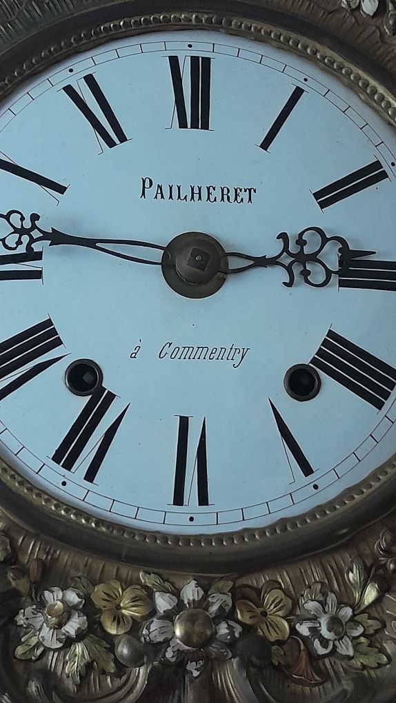 Zabytkowy zegar wiszący Pailheret