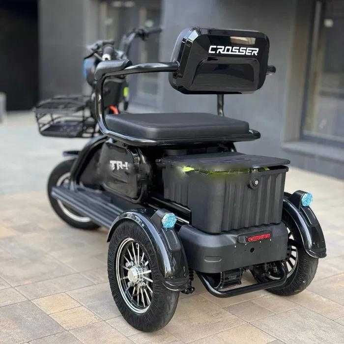 Електроскутер Триколісний Електротрайк Трицикл Crosser TR-1/3/4 CR-2-3