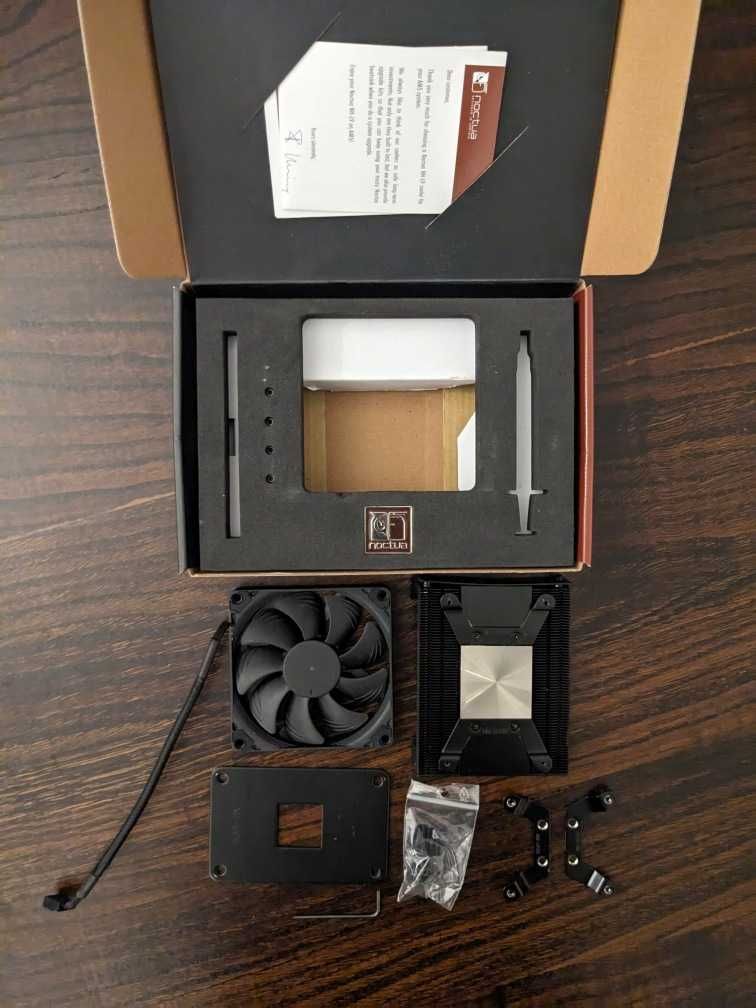 Chłodzenie procesora Noctua NH-L9a-AM4 chromax.black + AM5 bracket