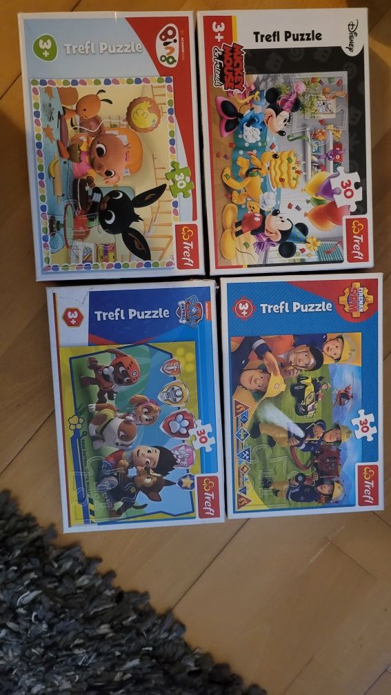 Puzzle komplet różne