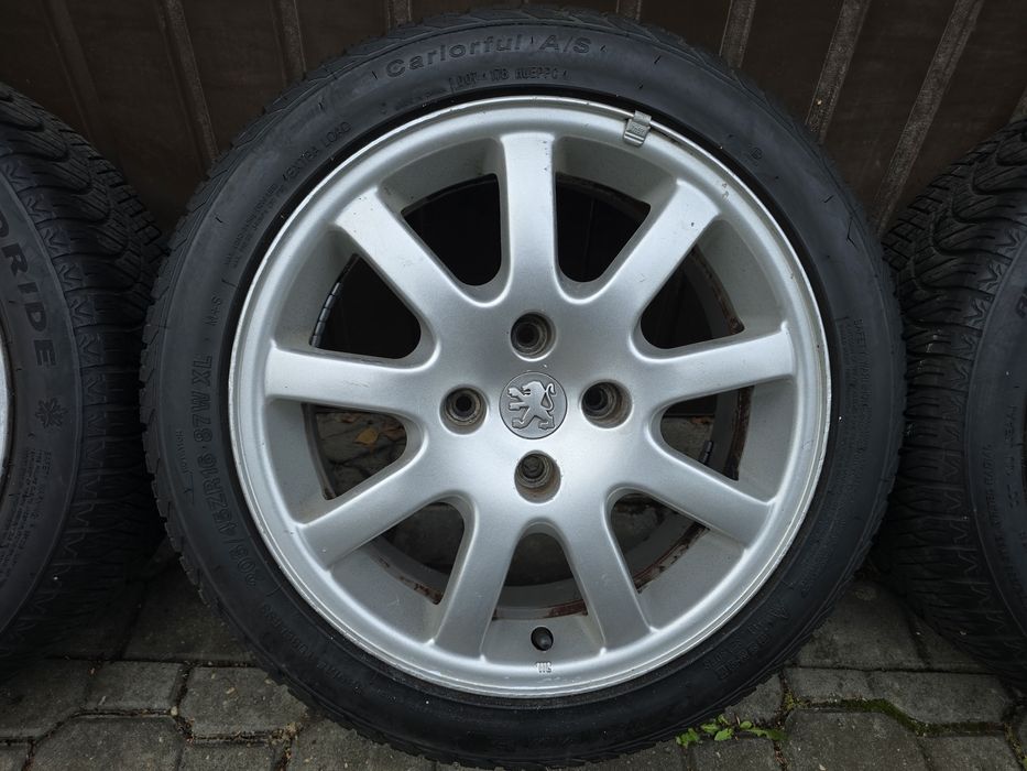 Felgi z oponami 205/45R16 Peugeot 206 4x108 Partner 207 C2 C3 Berlingo
