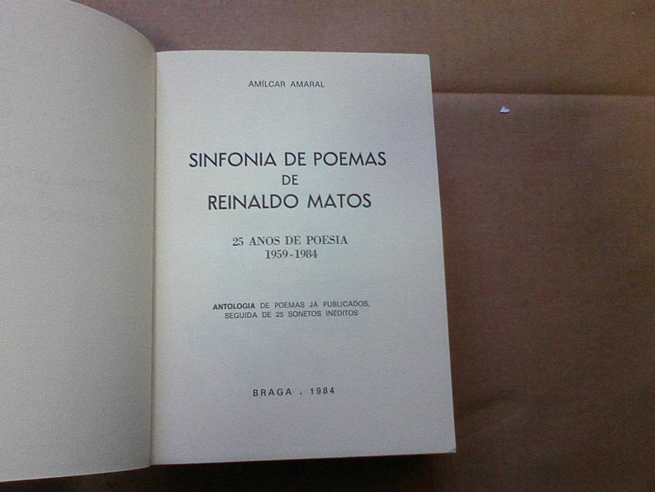 Sinfonia de Poemas de Reinaldo Matos