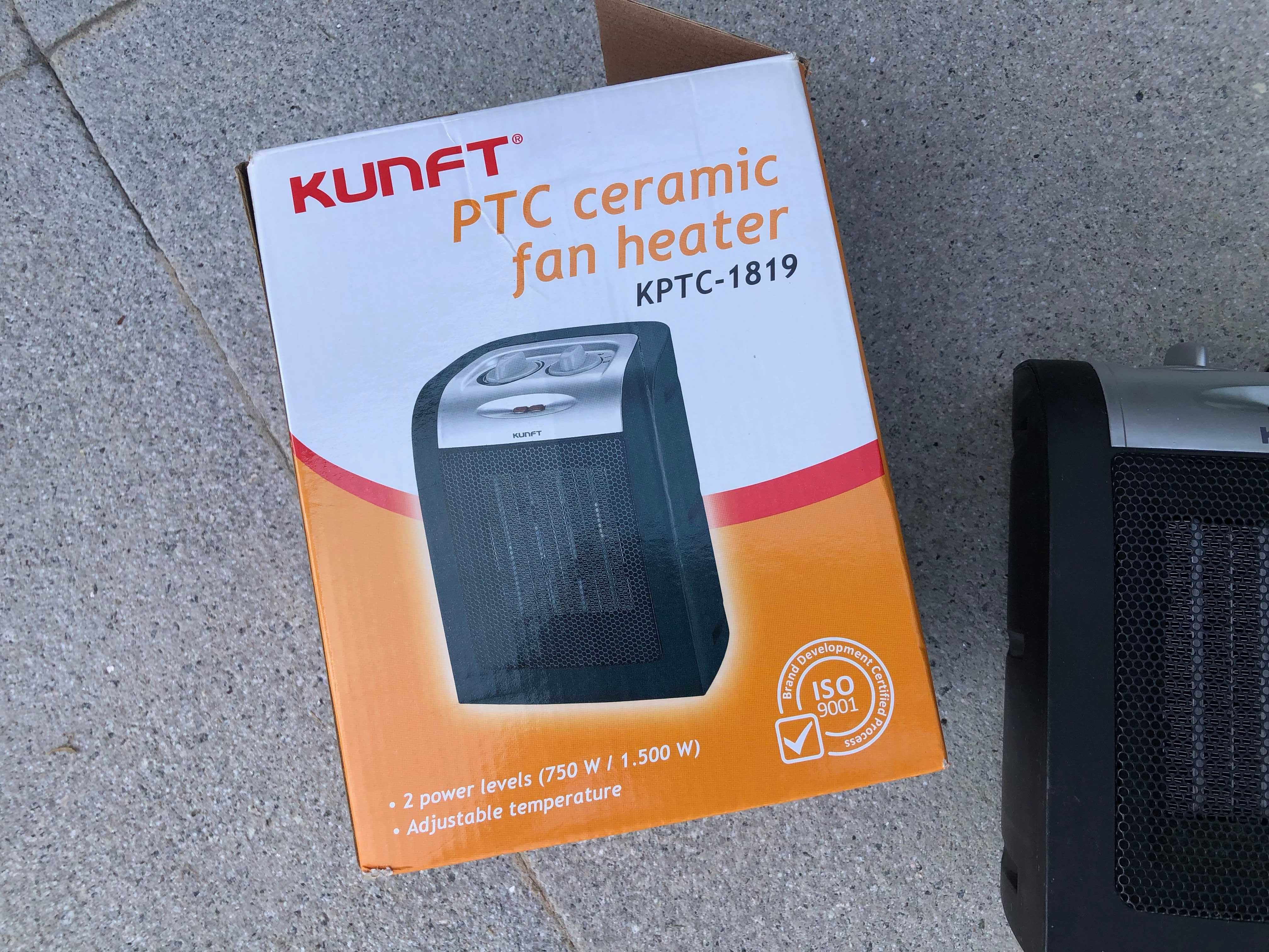 Aquecedor Termoventilador Cerâmico Kunft