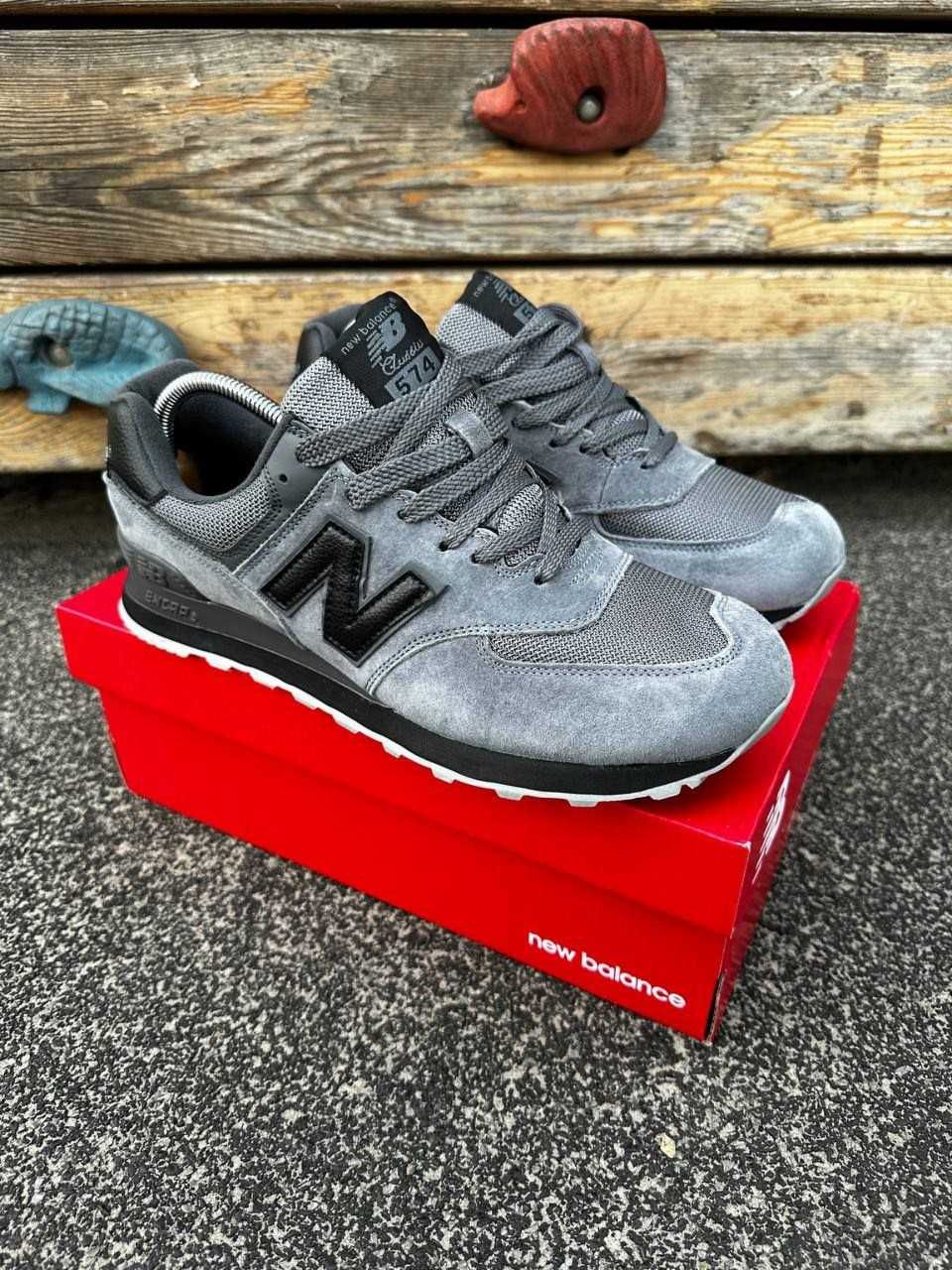 !SALE! New Balance 574 Grey/Black 36 37 38 39 40 41 42 43 44 45 46