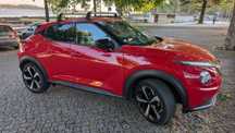 Nissan Juke 1.0 DIG-T Tekna, Automático, cor Solid Red, 2020, 73800 km