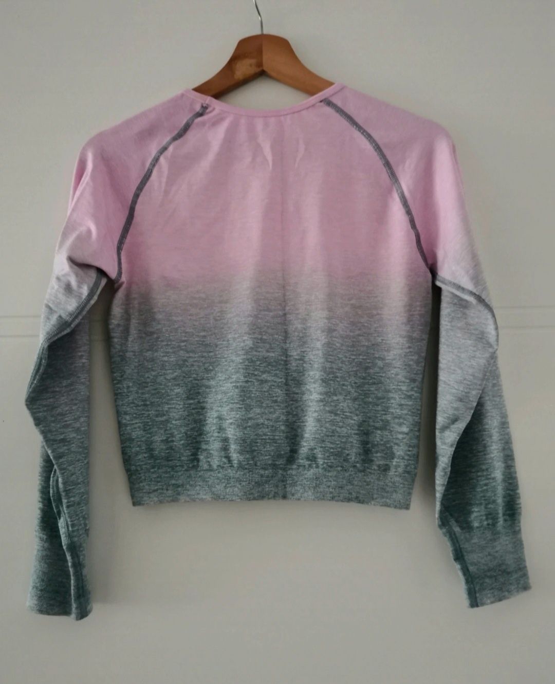 Legginsy + top Gym Hero ombre legginsy podkreślające pośladki S