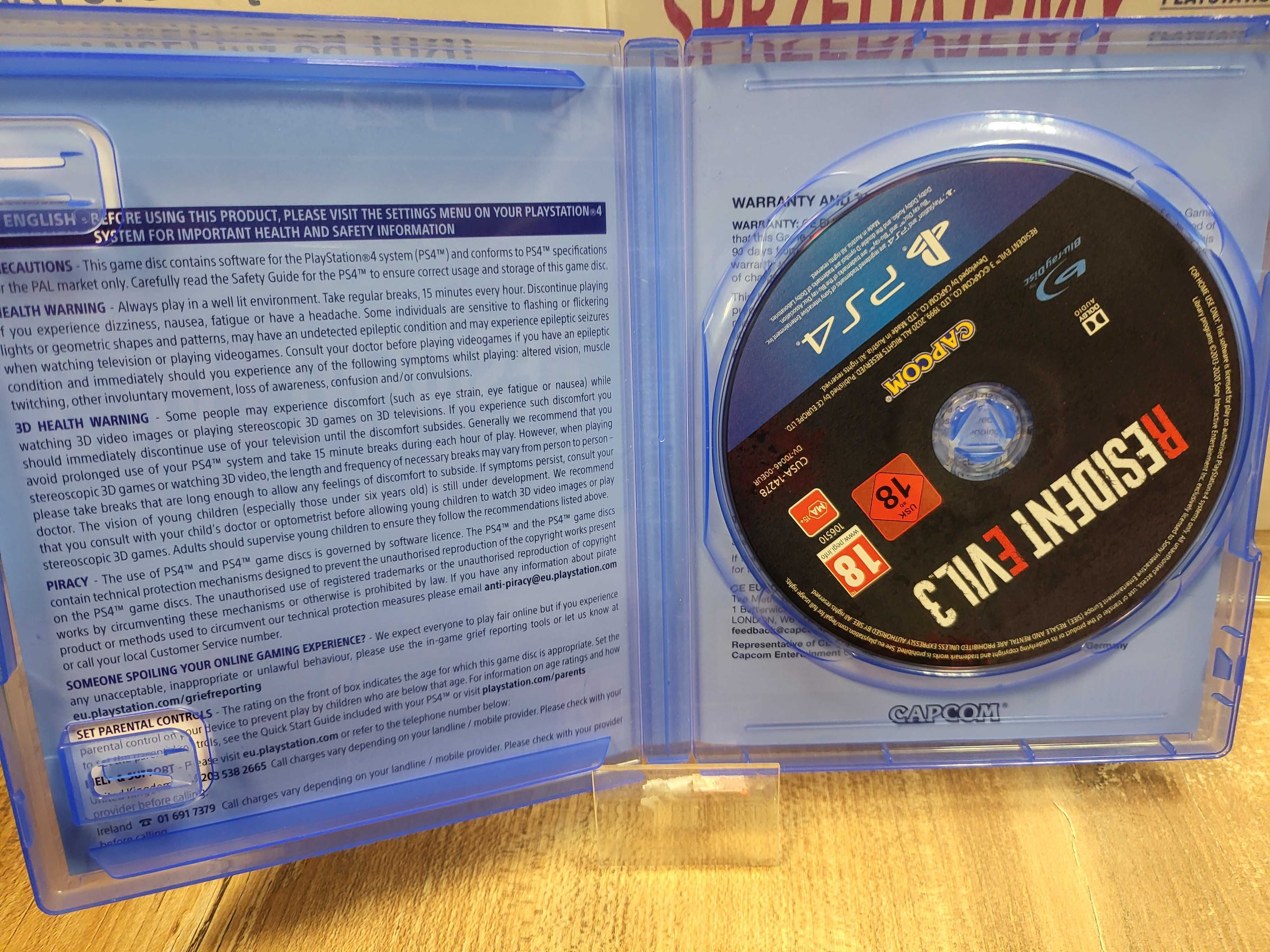Resident Evil 3 PS4, Wysyłka Wymiana