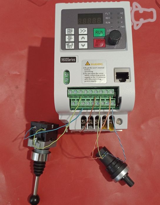 Частотник частотний перетворювач 2.2.кВт для токарний станок ТВ4 НГФ