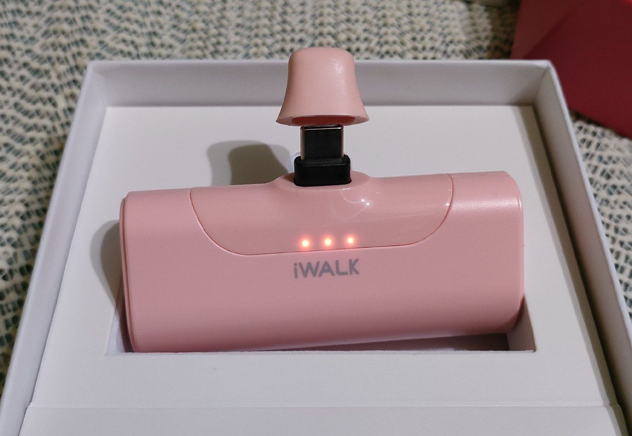 Powerbank IWALK LINK ME 4 DBL4500C 4500MAH Różowy USB-C
