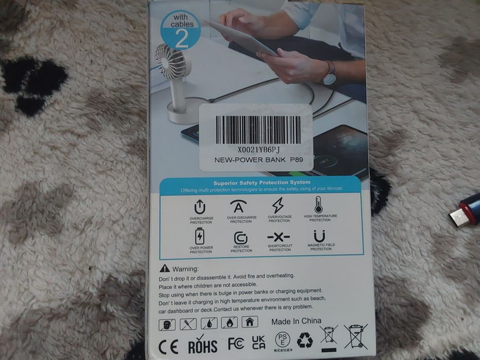 Portable Power bank  P89 новый
