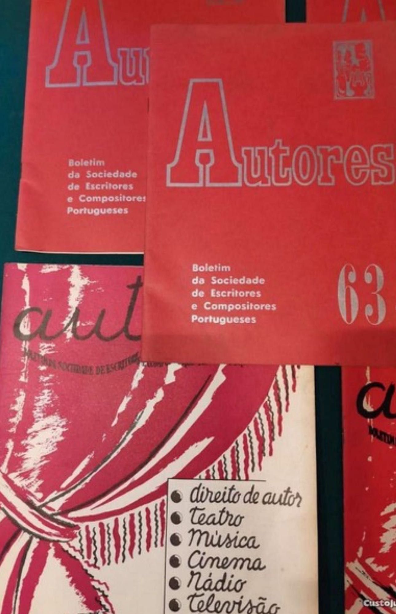 AUTORES Boletim Sociedade Escritores Compositores Teatrais Portugueses