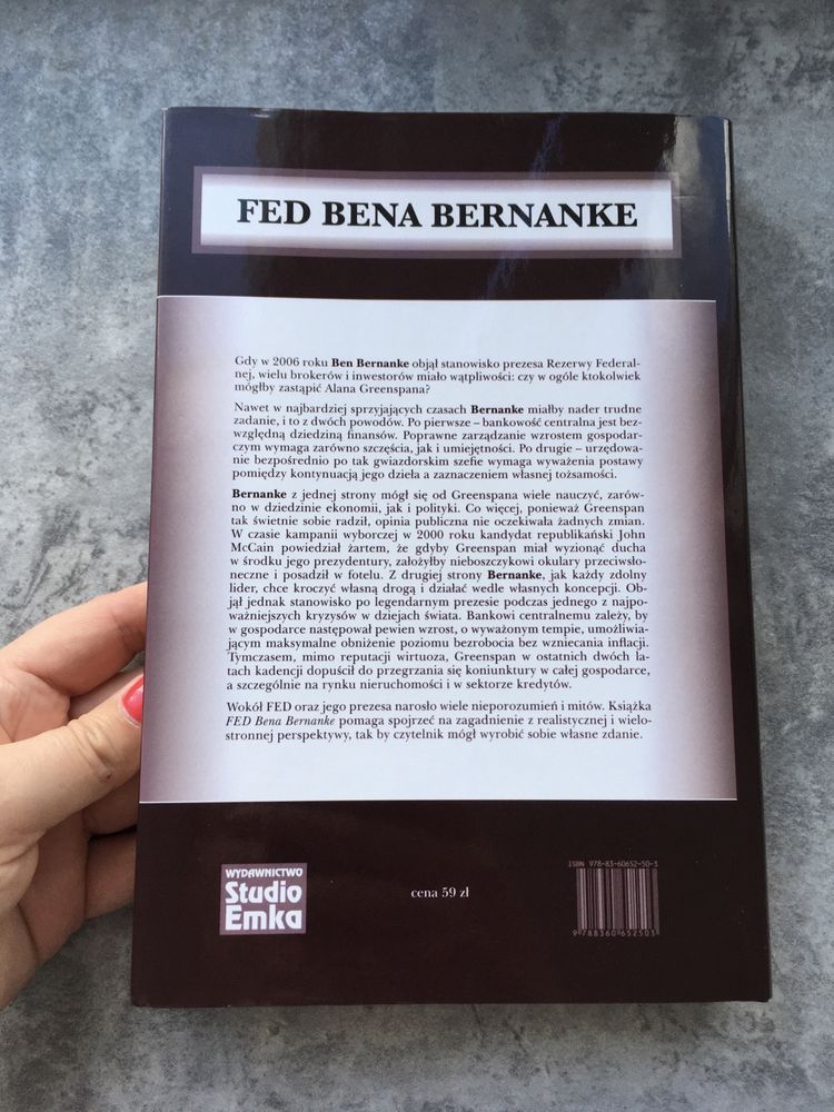 Bank rezerwy federalnej po greenspanie Fed Bena Bernanke Ethan S.Harri